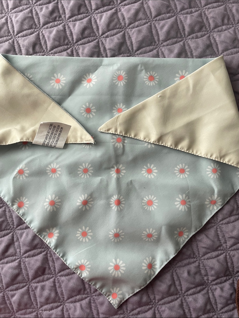 Hello Spring Reversible Bandana - Picture 3 of 3